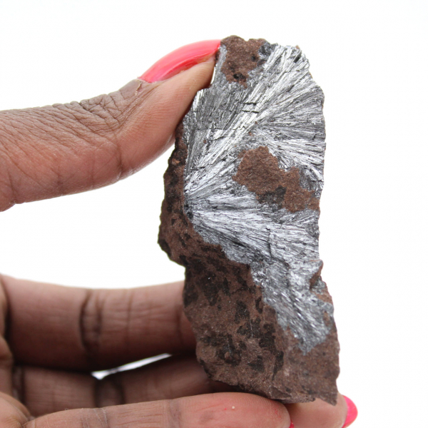 Pyrolusit, kompakta kristaller för samlingar