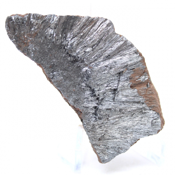 Litet pyrolusitprov, kristallisering Marocko