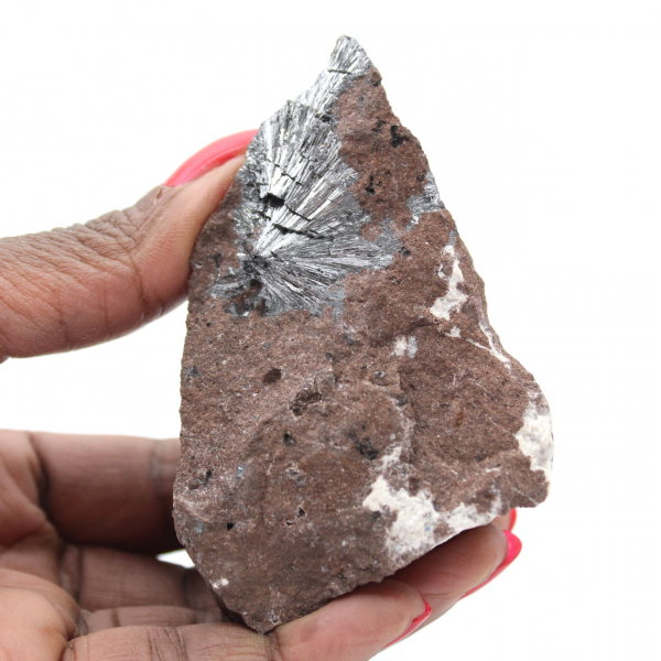 Pyrolusit, en samlarsten med vackra kristallisationer