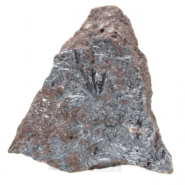 Pyrolusit Marocko, kristallisering av bergfragment