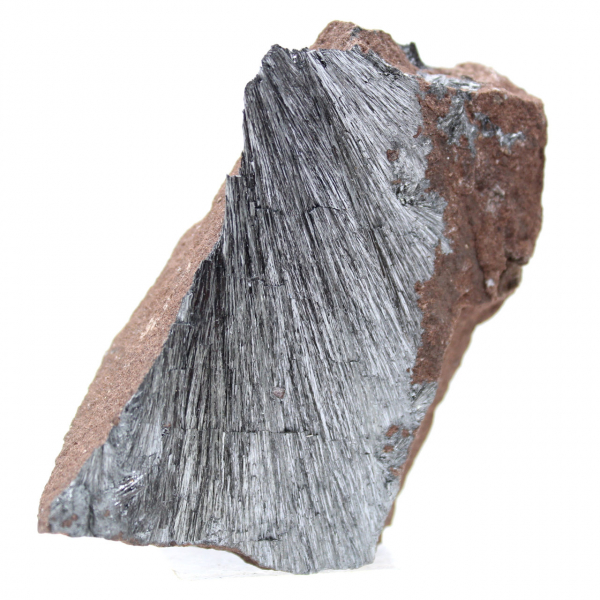 Pyrolusitkristallprydnad, natursten