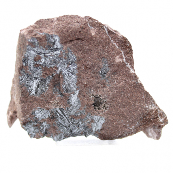 Marockansk pyrolusit, autentisk kristallisering