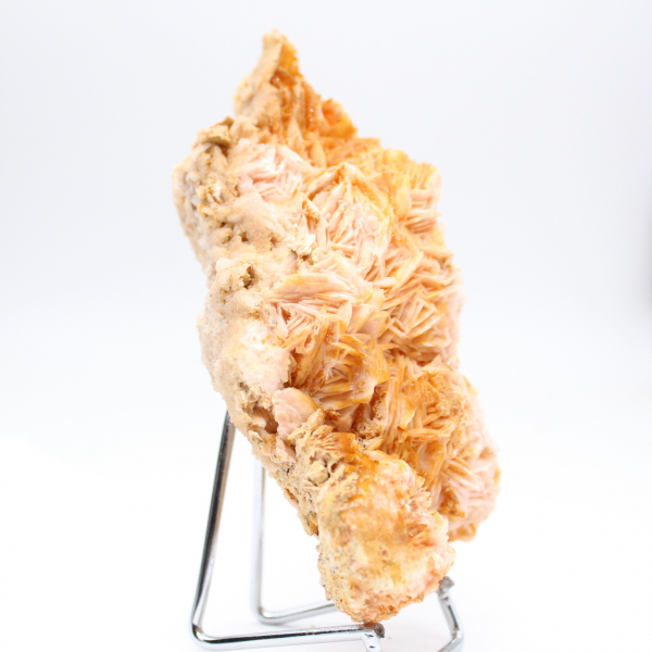 Orange baryt från Marocko, kristalliserat exemplar