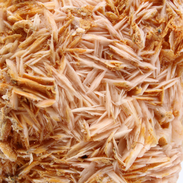 Orange baryt från Marocko, autentisk kristallisering