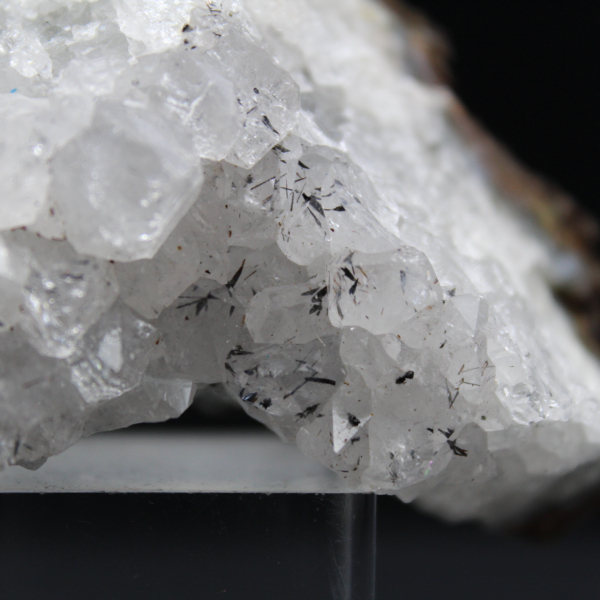 Rå samlarkvarts med goetit, Marocko