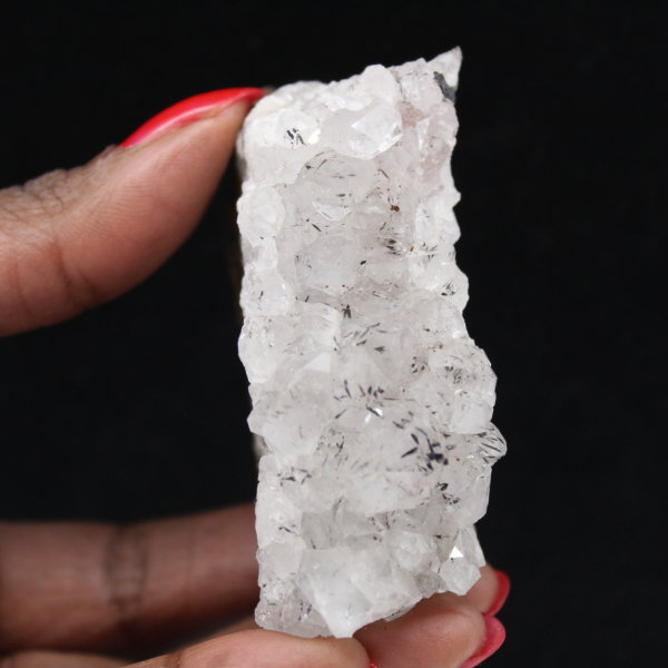 Marockanska Goetitkvartskristaller, Små 120g Druse