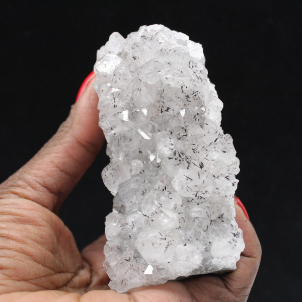 Råkvartsprov med goetitinneslutningar: Estetik och vetenskap