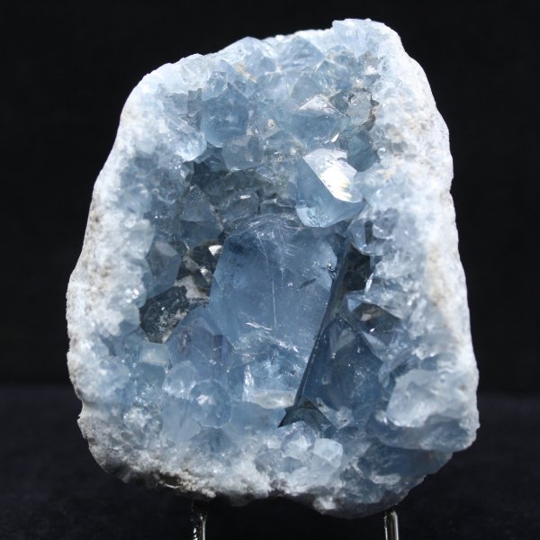 Kristalliserad Celestin - Madagaskar samlarobjekt