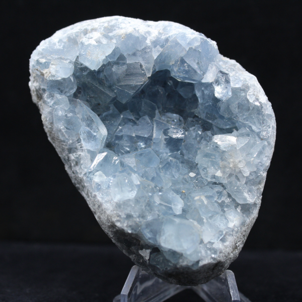 Celestin geode från Madagaskar - Tungt exemplar