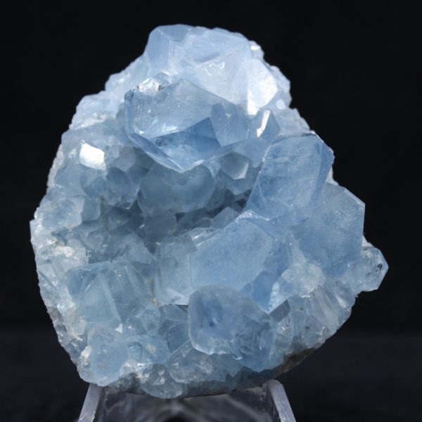 Litet block av kristalliserad celestin från Madagaskar