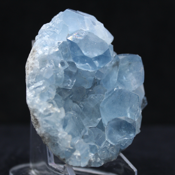 Litet block av kristalliserad celestin från Madagaskar