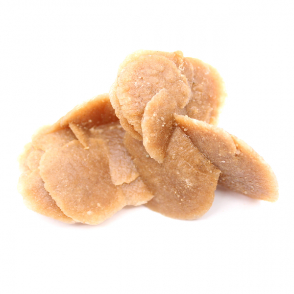 Marockansk ökenroskristall: gipsfragment