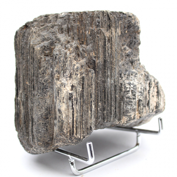 Stor svart turmalin från Madagaskar - Autentisk mineral