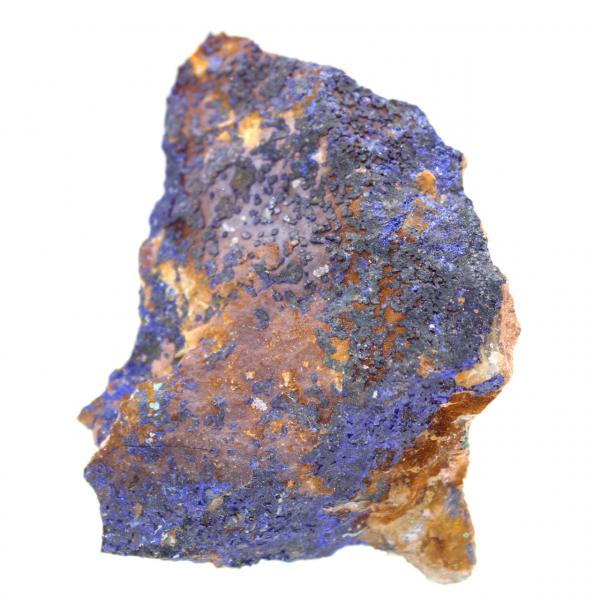 Litet exemplar av malakit azurit