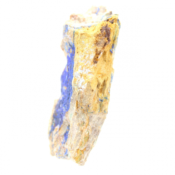 Blandade malakit- och azuritkristaller