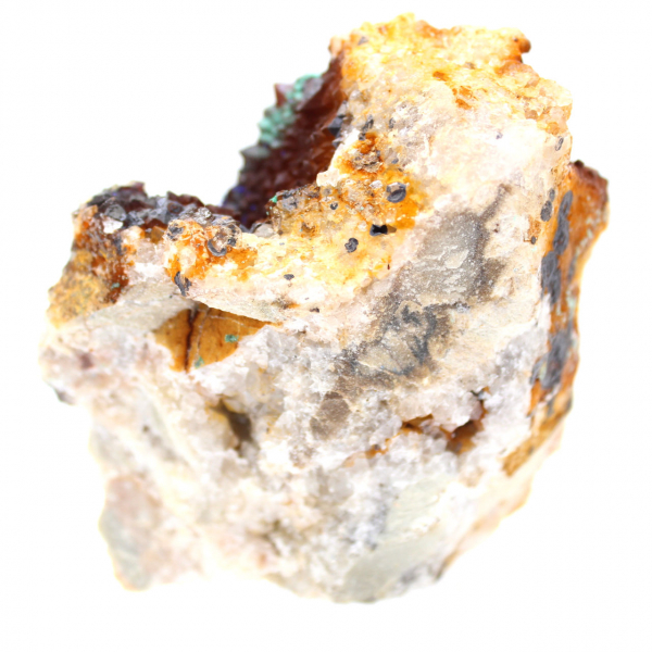 Rå naturlig azuritmalakit