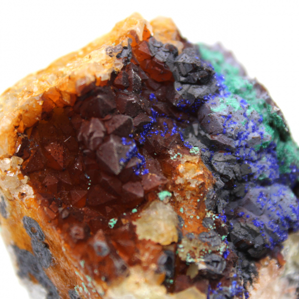 Rå naturlig azuritmalakit