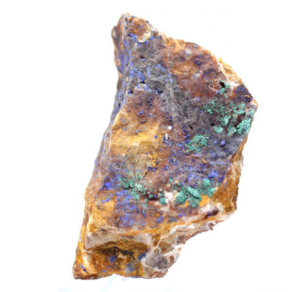 Malakit Azuritkristaller Marocko