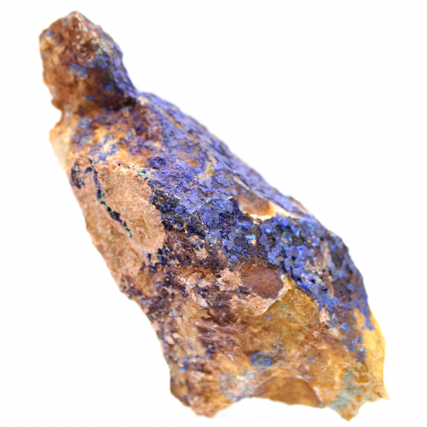 Malakit Azurit på matris