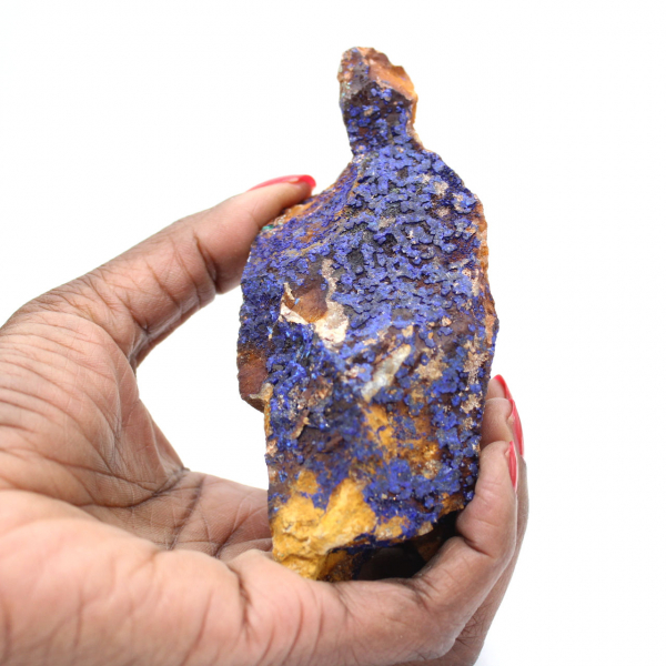 Malakit Azurit på matris