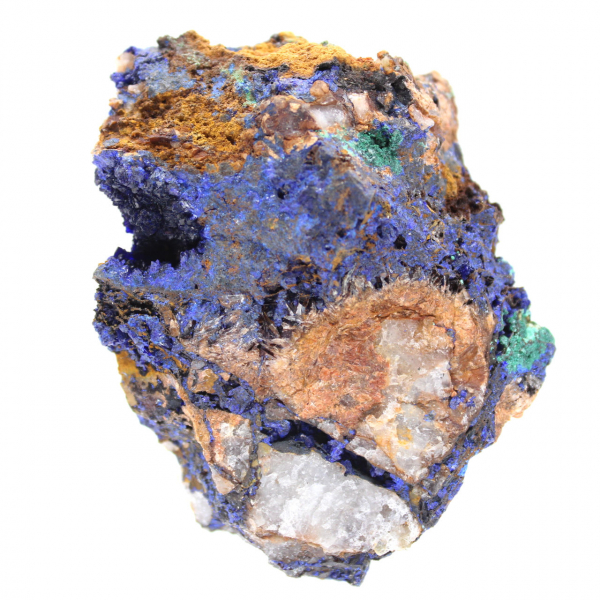 Malakit Azurit tvåfärgad Marocko