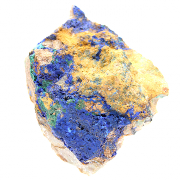 Malakit Azurit Marocko kristaller