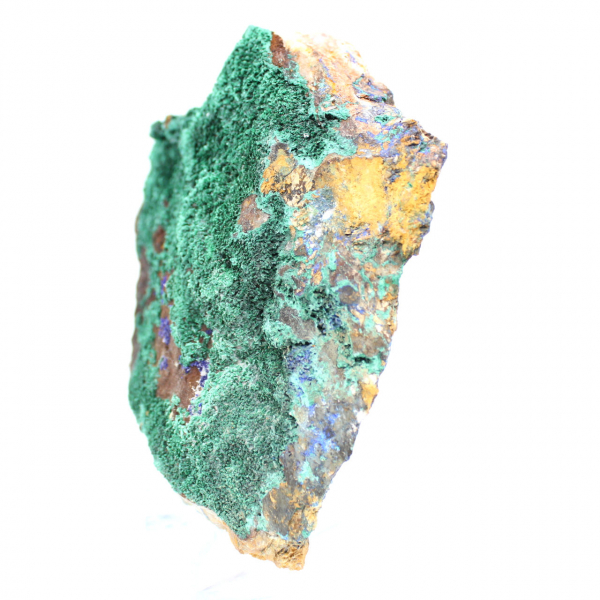 Rå azuritmalakit från Marocko