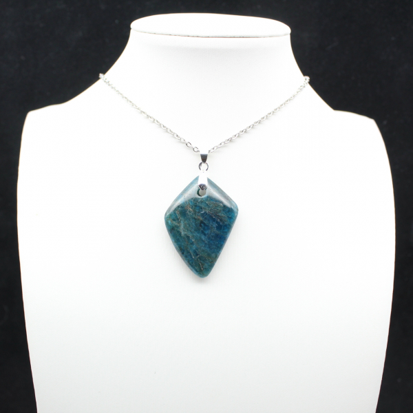 Hänge med Madagaskarblå Apatit - Högkvalitativt exemplar