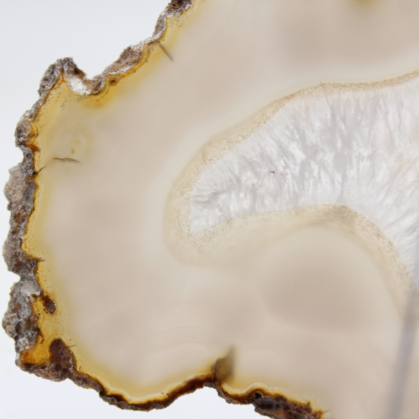 Naturlig brasiliansk agatskiva