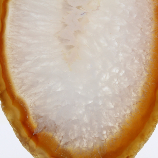 Prov av polerad sedimentär agat