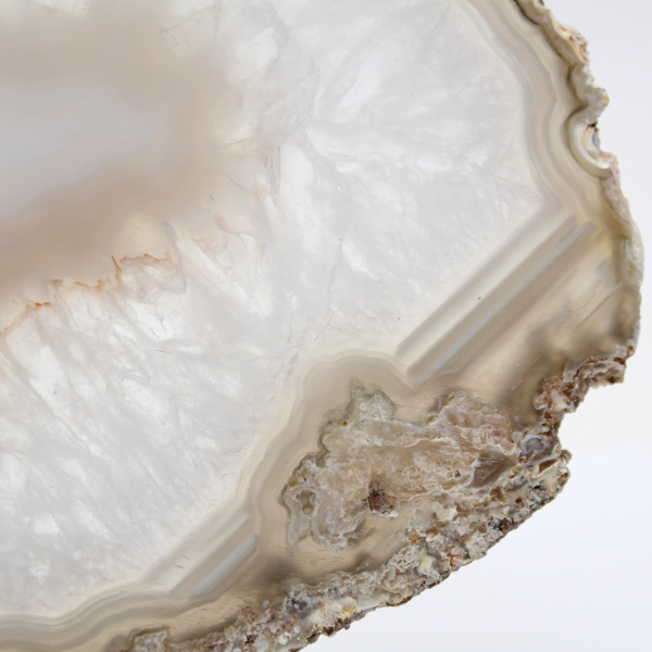 Massivt exemplar av polerad agat