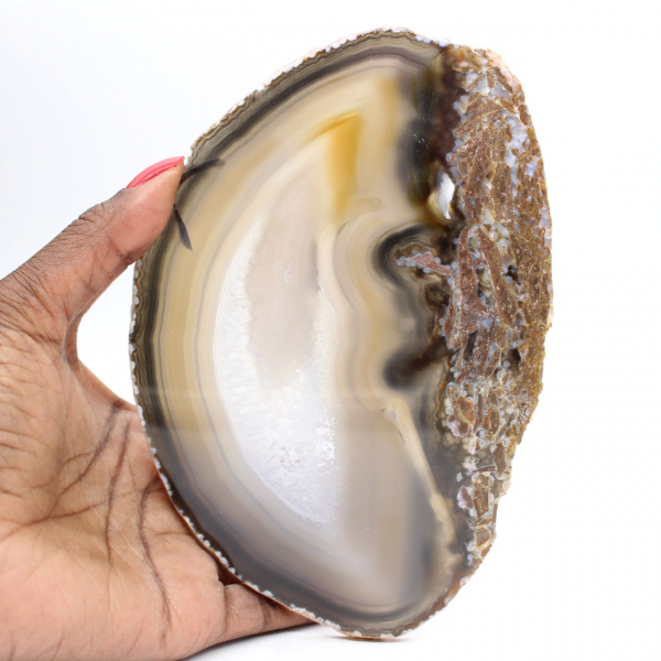 Samlarobjekt: Polerad agat