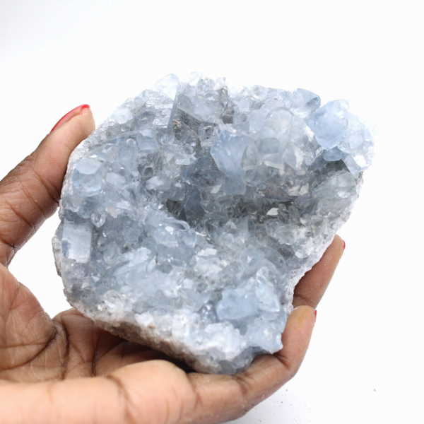 Celestin från Madagaskar - Kristalliserad Druse