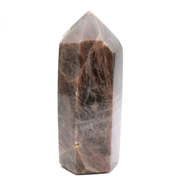 Microcline Collection Prism - Intensiv svart månsten