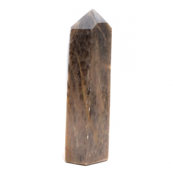 Mikroklin mineralprisma - Autentisk svart månsten