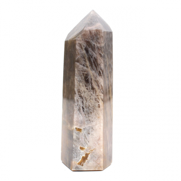 Mikroklin mineralprisma - Autentisk svart månsten