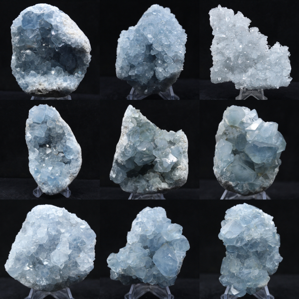 Celestit från Madagaskar - Kristallin formation