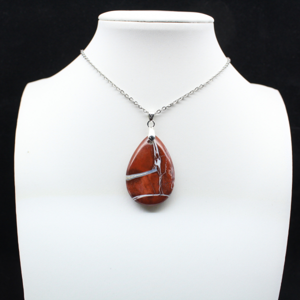 Röd jaspis-exemplar Madagaskar