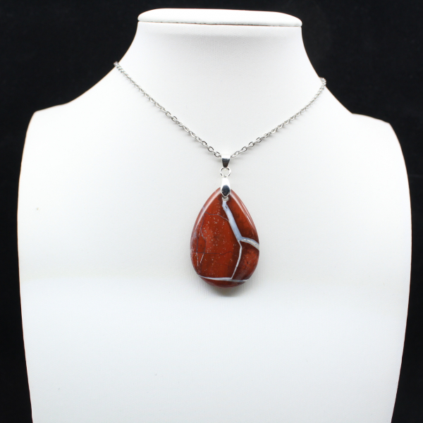 Röd jaspis-exemplar Madagaskar