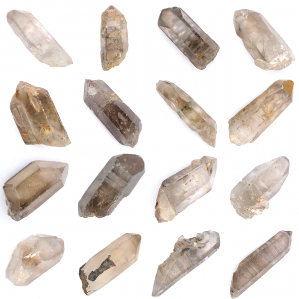 Bi-Terminated Smoky Quartz Crystal