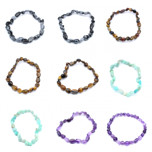 Snö obsidian armband