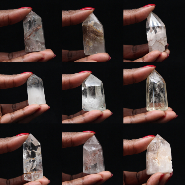 Kvartsprisma med inkludering