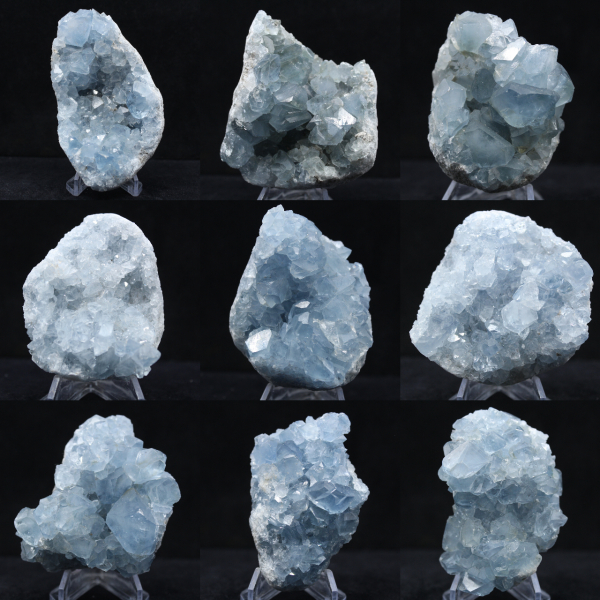 Celestit från Madagaskar - Kristallin formation