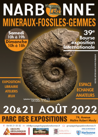 39:e Narbonne Minerals and Fossils Exchange