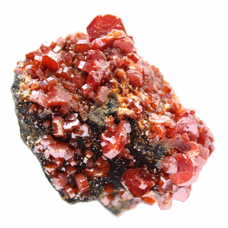 Upptäck vanadinit vanadinite maroc 018