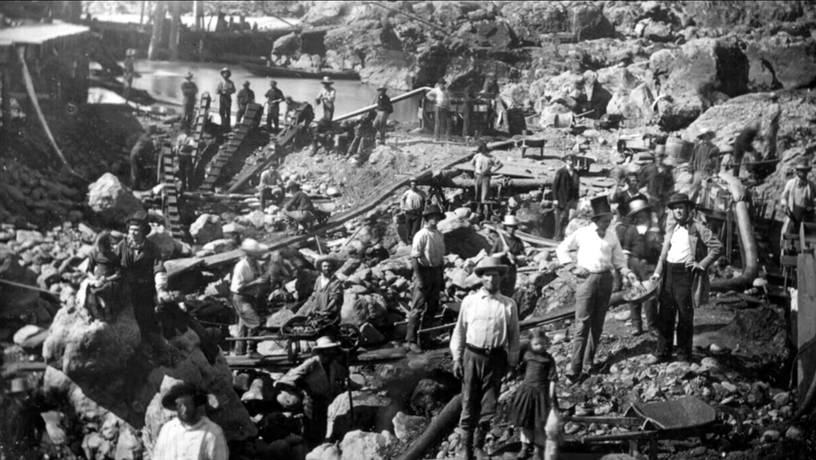 Historien om guldrushen i USA