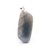 Labradorit hängande friform borgen silver 925 - 0