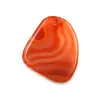 Friform Orange Agat Hänge - 0