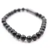 6mm Obsidian armband - 0