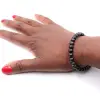 8mm obsidianarmband - 2